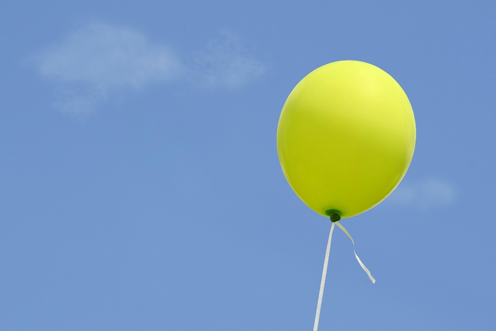 De Overgang is een luchtballon