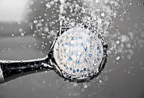 Een frisse douche