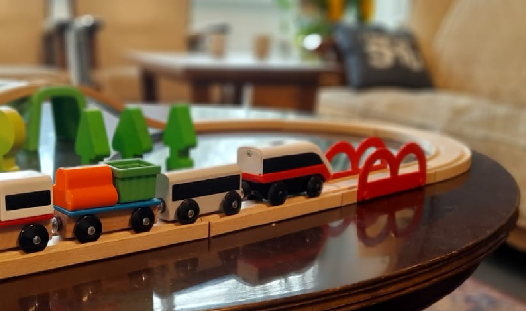 trein foto van schapenwolkje in blauwe lucht met de tekst 'n enkeltje eenmalige coachingsessie
