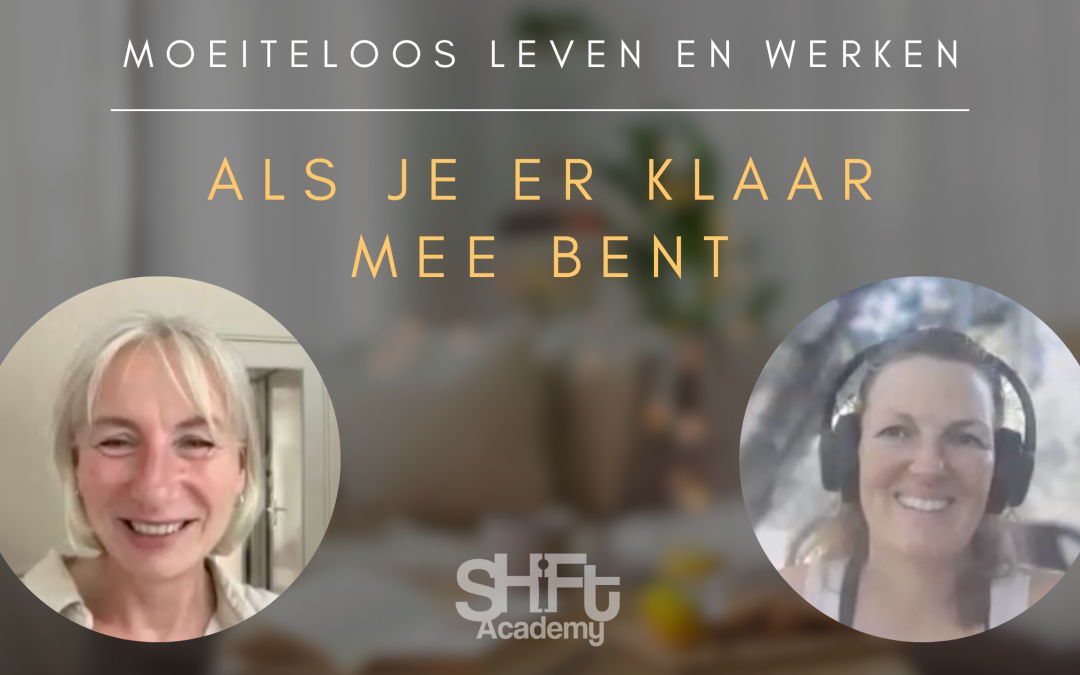 Podcast 15/7/2026: Als je er klaar mee bent