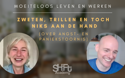 Podcast 30/9/2026: Zweten, trillen en toch niks aan de hand (over angst- en paniekstoornis)